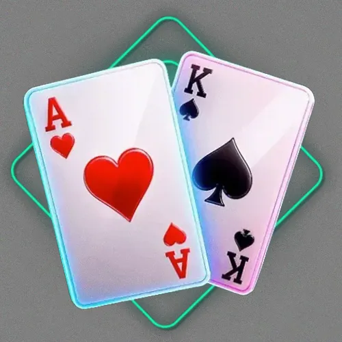 Ace and king playing cards