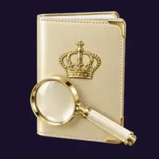 Passport magnifying glass — Tropic Slots