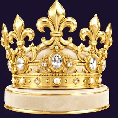 Jeweled royal crown — Tropic Slots