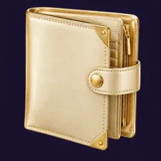 Leather bifold wallet — Tropic Slots