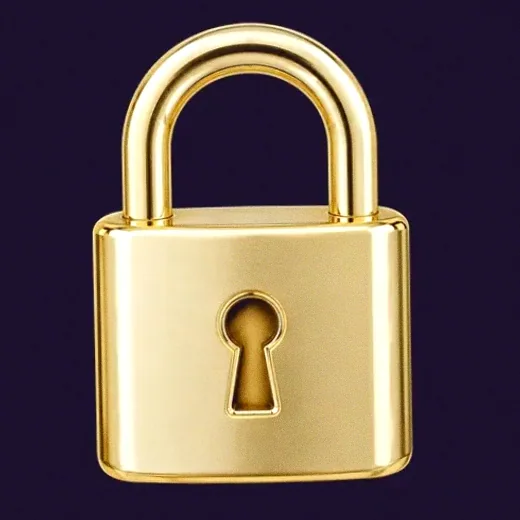Metal padlock — Tropic Slots