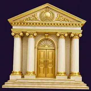 Classical bank building — Tropic Slots